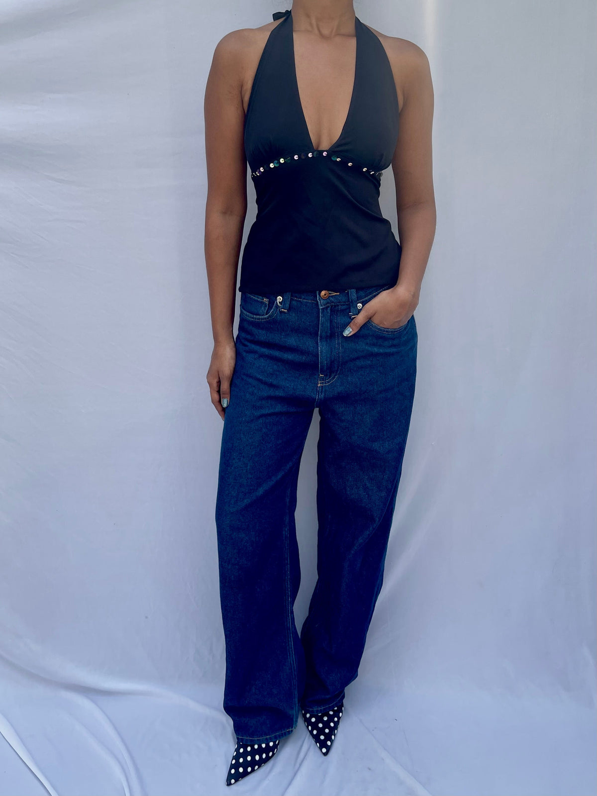 Pia Top - Black