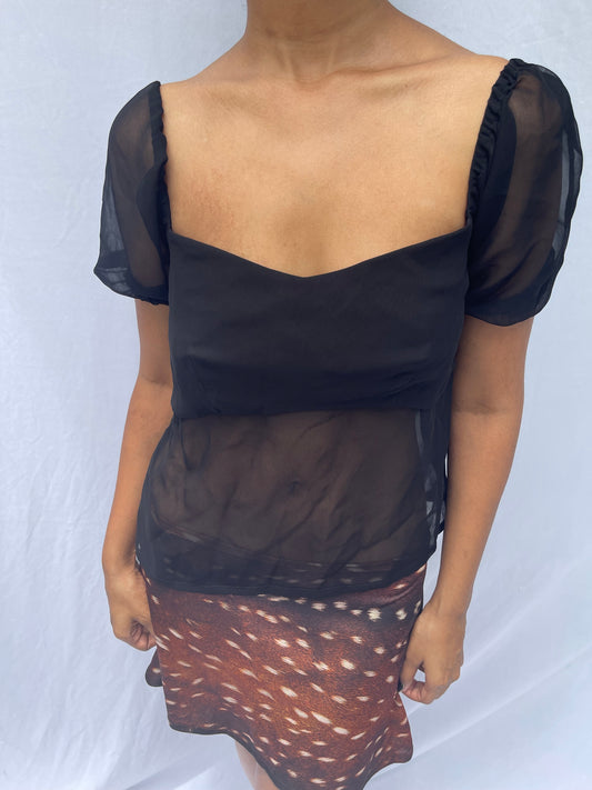 Valentina Top - Black