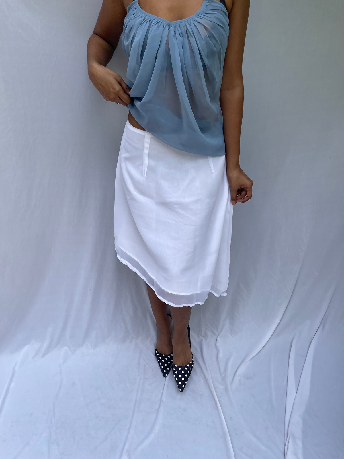 Serena Skirt -White