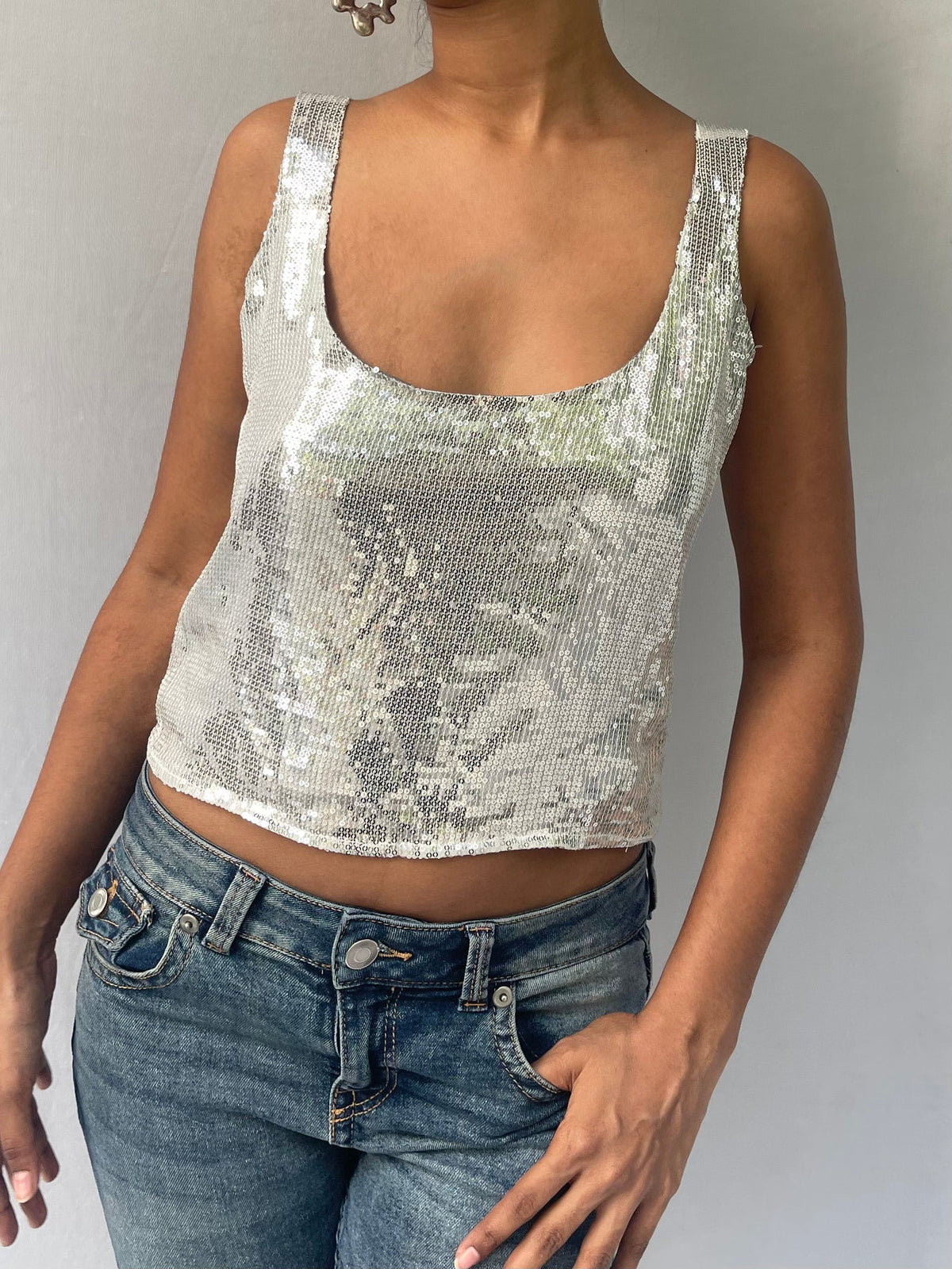 Stella Top - Silver