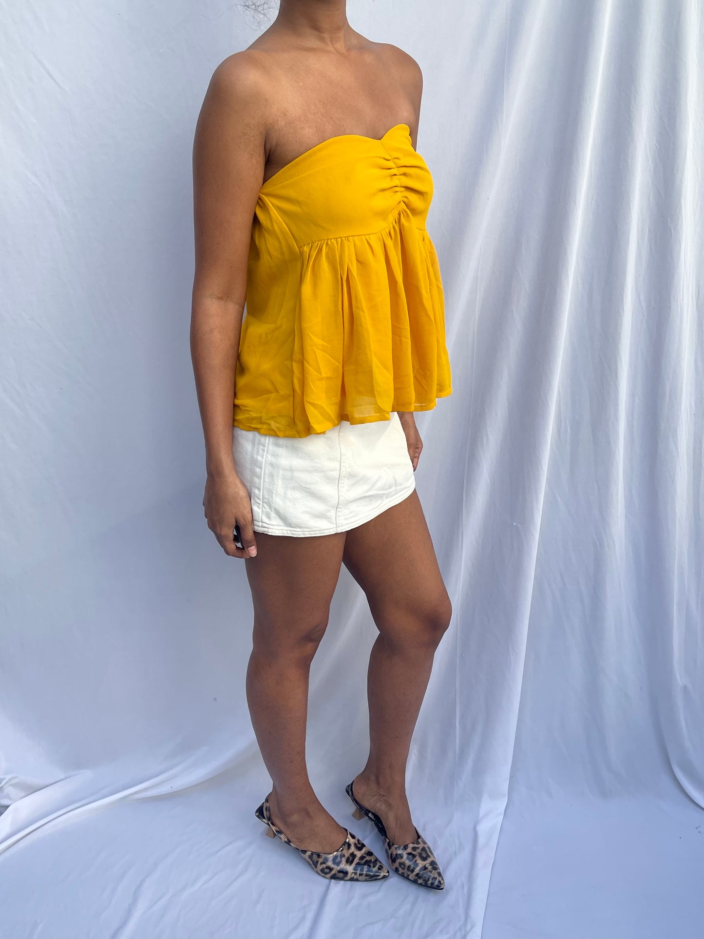 Juju top- Yellow