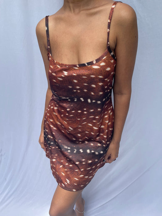 Fawn slip dress