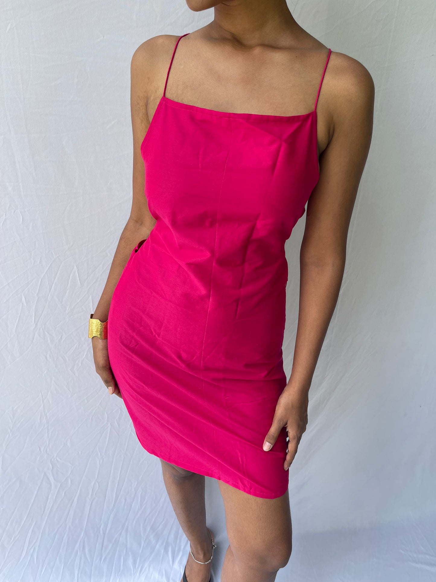 Freda Dress- Fuschia