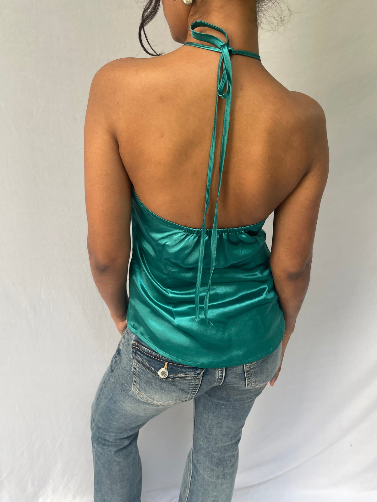 Ria Halter Top -  Teal