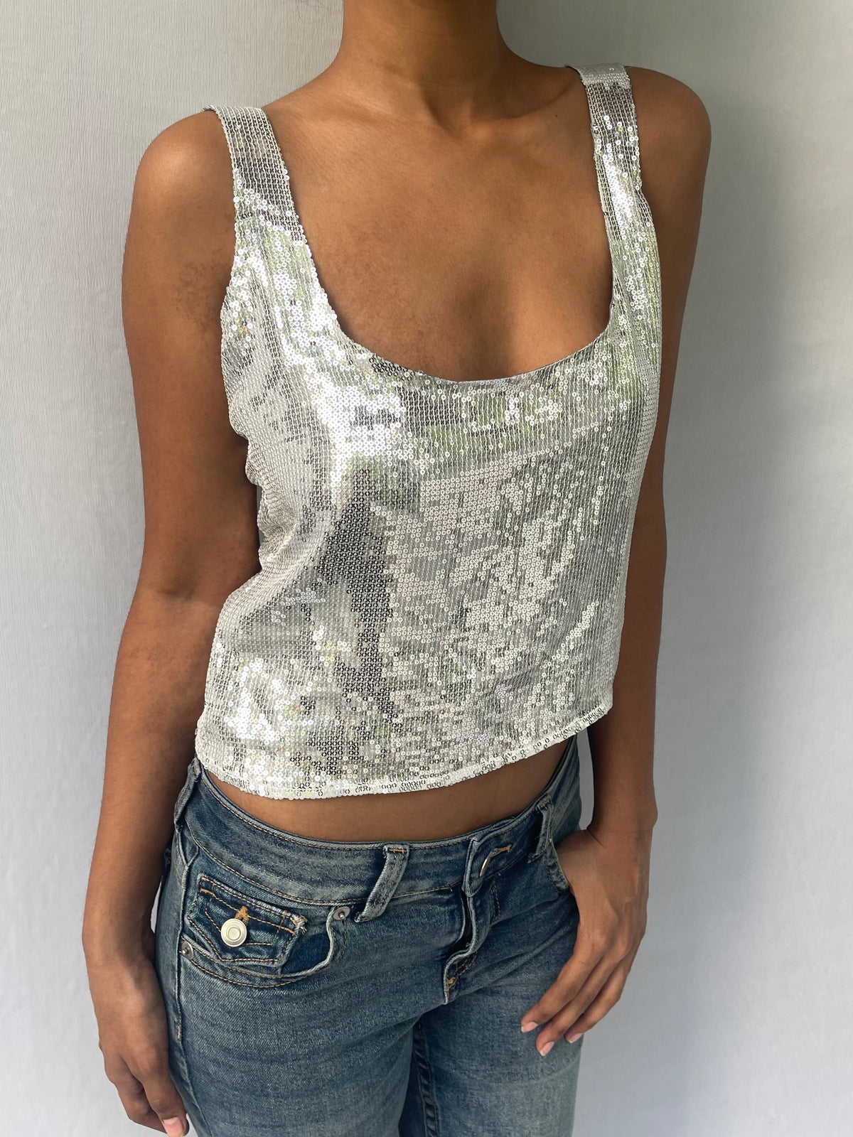 Stella Top - Silver