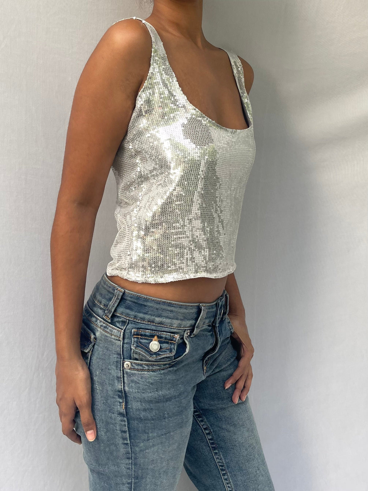 Stella Top - Silver