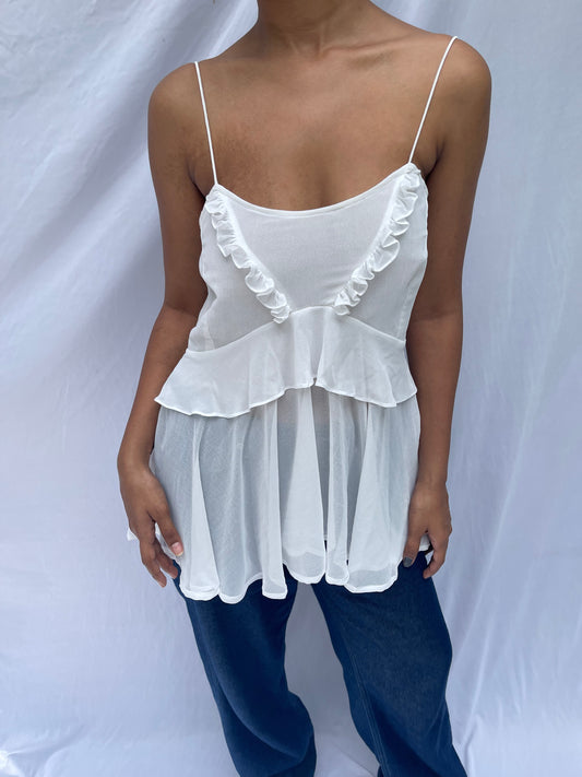 Boho Boho top- White
